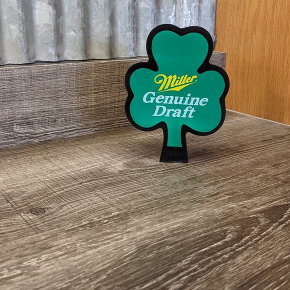 TAP - MILLER GENUINE DRAFT Beer Tap - Shamrock - Green - St. Patrick's Day!! ☘️ - Picture 4 of 8